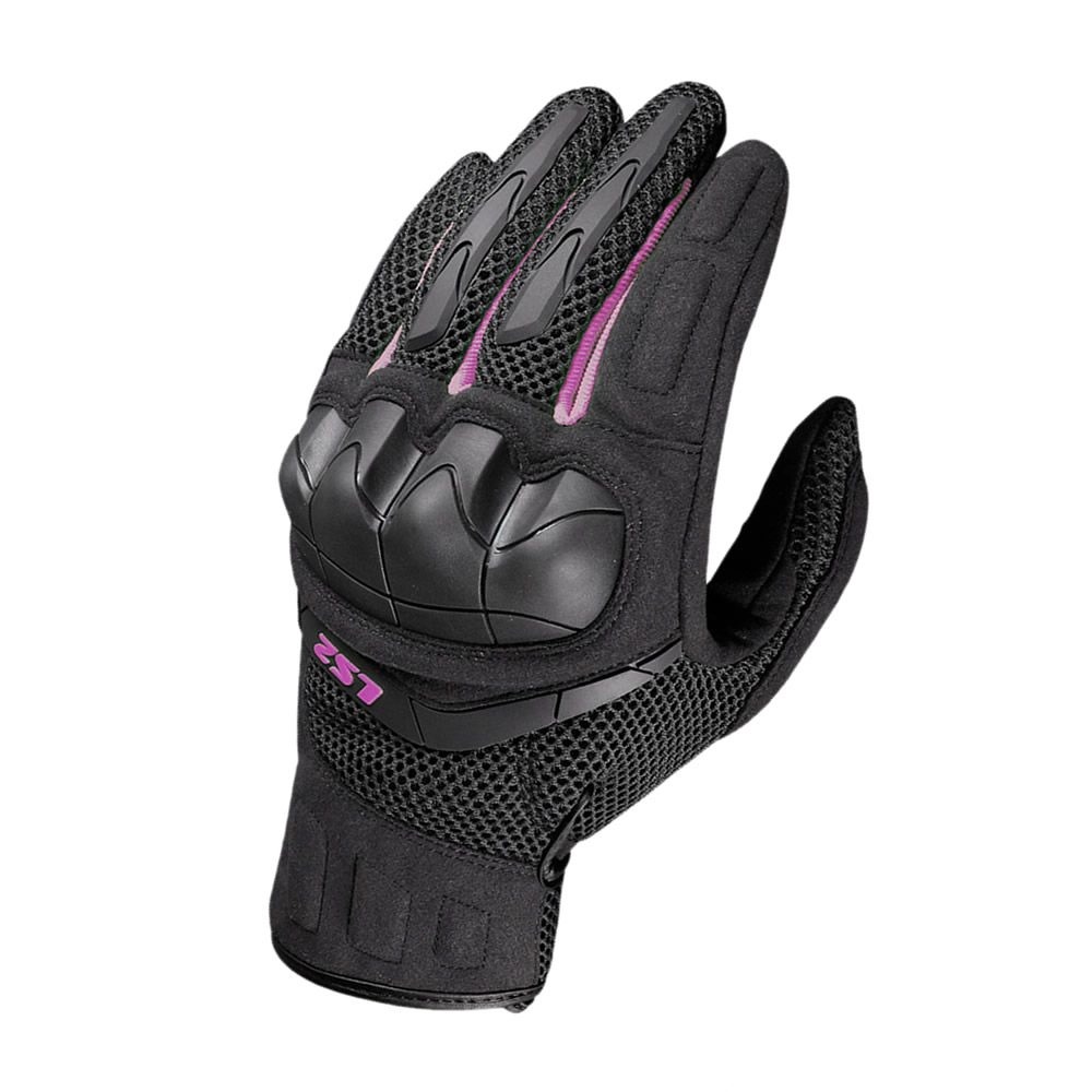 WhatsApp Image 2025-11-15 at 12.05.49 GUANTE LS2 KUBRA MUJER NEGRO MORADO - Imagen 1
