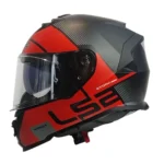 CASCO LS2 FF800 STORM II EPIC ROJO GRIS MATTE - Imagen 2