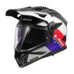 CASCO LS2 MX702 PIONEER II RALLY ROJO BLANCO AZUL