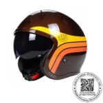 CASCO LS2 OF599 SPITFIRE II SUNRISE CAFE