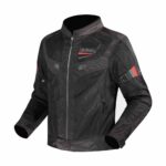 CHAQUETA LS2 GARDA AIR NEGRA ROJA