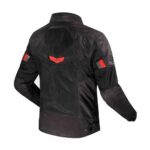 CHAQUETA LS2 GARDA AIR NEGRA ROJA - Imagen 2