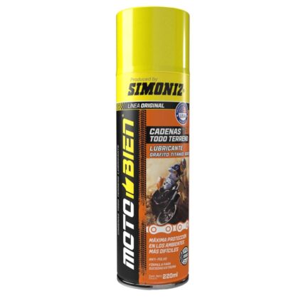 LUBRICANTE DE CADENA OFF-ROAD SIMONIZ MOTOBIEN 220ML