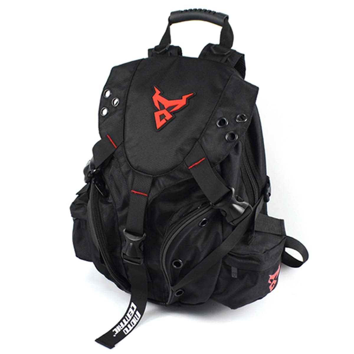 WhatsApp Image 2025-12-09 at 13.50.50 MOCHILA PARA MOTO MOTOCENTRIC 11-MC-0099 / NEGRO ROJO - Imagen 1