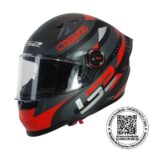 CASCO LS2 FF816 COSMOS MODOK NEGRO ROJO MATTE ST