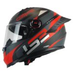 CASCO LS2 FF816 COSMOS MODOK NEGRO ROJO MATTE ST - Imagen 2