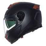 CASCO NOLAN N80-8 NOBILE 311 NEGRO/OCRE - Imagen 2