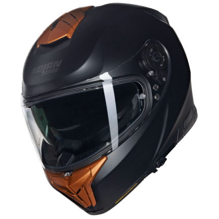 CASCO NOLAN N80-8 NOBILE 311 NEGRO/OCRE