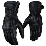 GUANTE ARMAD AERO1 CUERO NEGRO