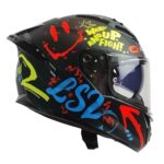 CASCO LS2 FF806 FUSION ONE NEGRO ROJO MATTE - Imagen 2