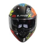 CASCO LS2 FF806 FUSION ONE NEGRO ROJO MATTE - Imagen 4