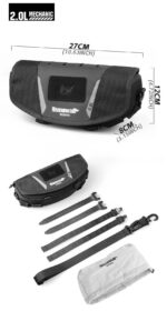 BOLSO MANILLAR RHINOWALK MECHANIC 2L MJX2010. - Imagen 3