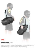 ALFORJAS RHINOWALK WP 18L MT1418 - Imagen 3