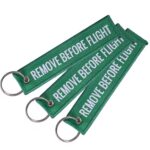 LLAVERO REMOVE BEFORE FLIGHT VERDE (1 und)