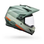 CASCO BELL MX-9 ADV MIPS TRAIL GREEN ORANGE / ECE22.06 - Imagen 3