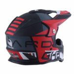 CASCO GHB 819-7 MX ONWARD NEGRO ROJO MATTE - Imagen 3
