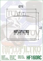 FILTRO DE ACEITE HIFLOFILTRO HF160 RC / BMW GS - Imagen 2