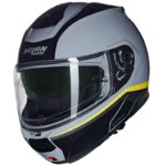CASCO NOLAN N100-6 INCOGNITO 346 GRIGIO YELLOW