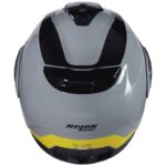 CASCO NOLAN N100-6 INCOGNITO 346 GRIGIO YELLOW - Imagen 3
