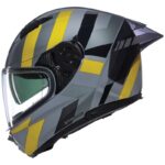 CASCO NOLAN N60-6 SPORT DINAMICO 344 GRIGIO YELLOW - Imagen 2