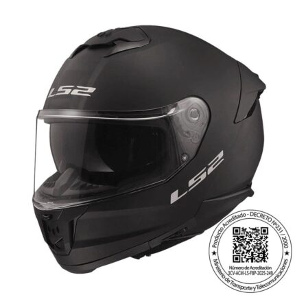 CASCO LS2 FF808 STREAM II NEGRO MATTE