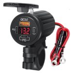CARGADOR RAPIDO USB QC 3.0 / PD PARA MOTO MANILLAR