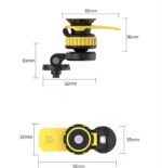 SOPORTE PARA CELULAR SMNU M2 SGK041 CON ANCLAJE PERNO TORRE / NEGRO - Imagen 2