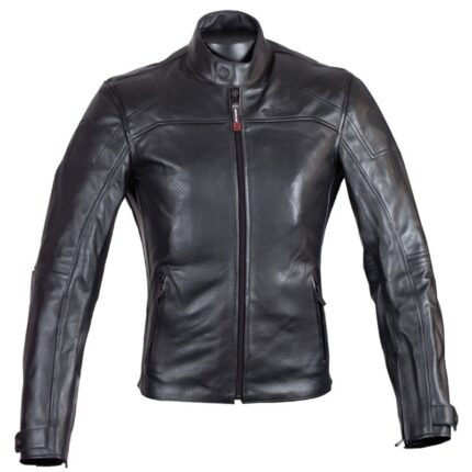 CHAQUETA OCTANE HUDSON NEGRA CUERO