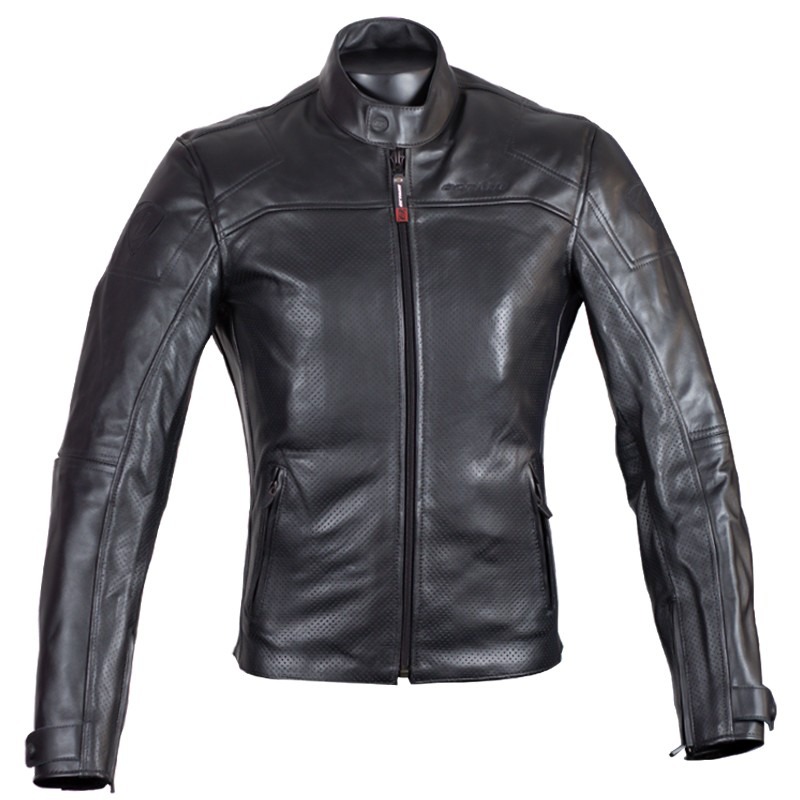 WhatsApp Image 2026-03-27 at 17.07.41 CHAQUETA OCTANE HUDSON NEGRA CUERO - Imagen 1