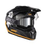 CASCO LEATT KIT ADV 7.5 BLACK ORANGE - Imagen 3