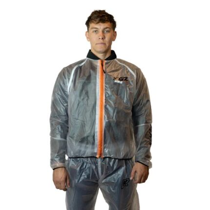 CHAQUETA IMPERMEABLE KMZ WATER TRANSPARENTE