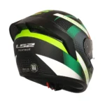 CASCO LS2 FF352 EVO MERCH NEGRO VERDE - Imagen 2