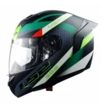 CASCO LS2 FF352 EVO MERCH NEGRO VERDE - Imagen 4