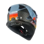 CASCO LS2 MX708 FAST II WASH GRIS OSCURO MATTE - Imagen 2