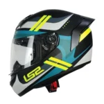 CASCO LS2 FF352 EVO ZENNA NEGRO AMARILLO - Imagen 2