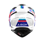 CASCO AIROH BANDIT HORN BLANCO BRILLO - Imagen 3
