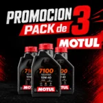 PACK X3 MOTUL 10W40 7100