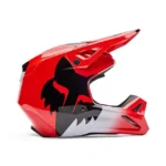 CASCO MOTO V1 SHIELD ROJO FOX - Imagen 3