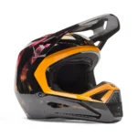 CASCO MOTO V1 KAIROS NEGRO/NARANJO FOX