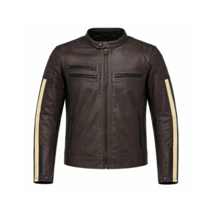 CHAQUETA KMZ CUERO RACER CAFE