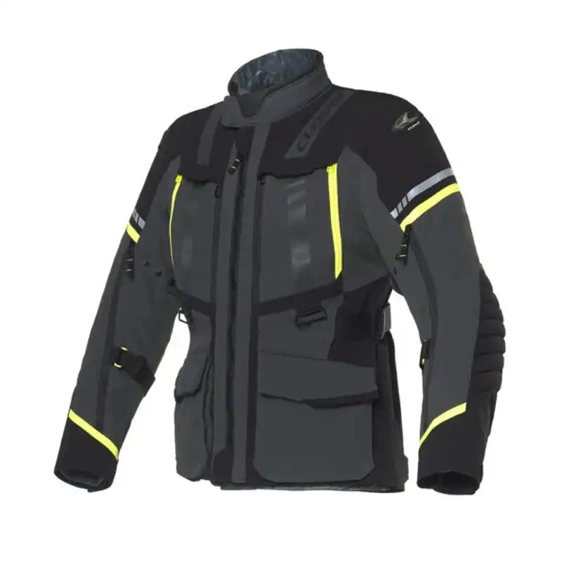 WhatsApp Image 2026-05-13 at 14.00.41 CHAQUETA CLOVER SAVANA-4 WP NEGRO AMARILLO - Imagen 1