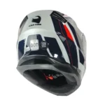CASCO GHB 160 BOUNDARY BLANCO ROJO AZUL - Imagen 5
