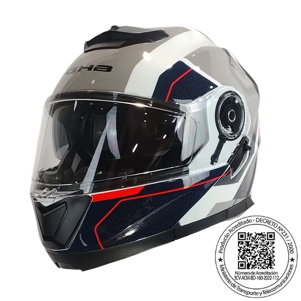 casco-ghb-160-boundary-blanco-rojo-azul CASCO GHB 160 BOUNDARY BLANCO ROJO AZUL - Imagen 1