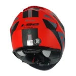 CASCO LS2 FF800 STORM II ROCKER ROJO GRIS NEGRO MATTE - Imagen 4