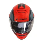 CASCO LS2 FF800 STORM II ROCKER ROJO GRIS NEGRO MATTE - Imagen 3