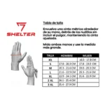 GUANTE SHELTER TOURING1 WP NEGRO - Imagen 3