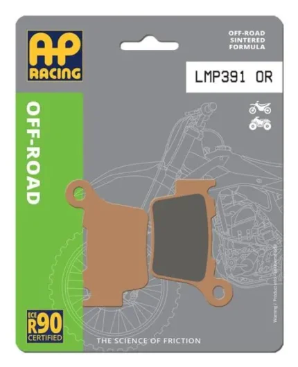 PASTILLA DE FRENO AP RACING LMP391 OR