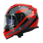 CASCO LS2 FF800 STORM II ROCKER ROJO GRIS BRILLO - Imagen 3