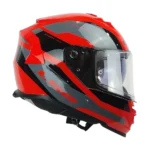 CASCO LS2 FF800 STORM II ROCKER ROJO GRIS BRILLO - Imagen 5