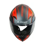 CASCO LS2 FF810 VIGO LIMITS NEGRO TITANIO ROJO MATTE - Imagen 3